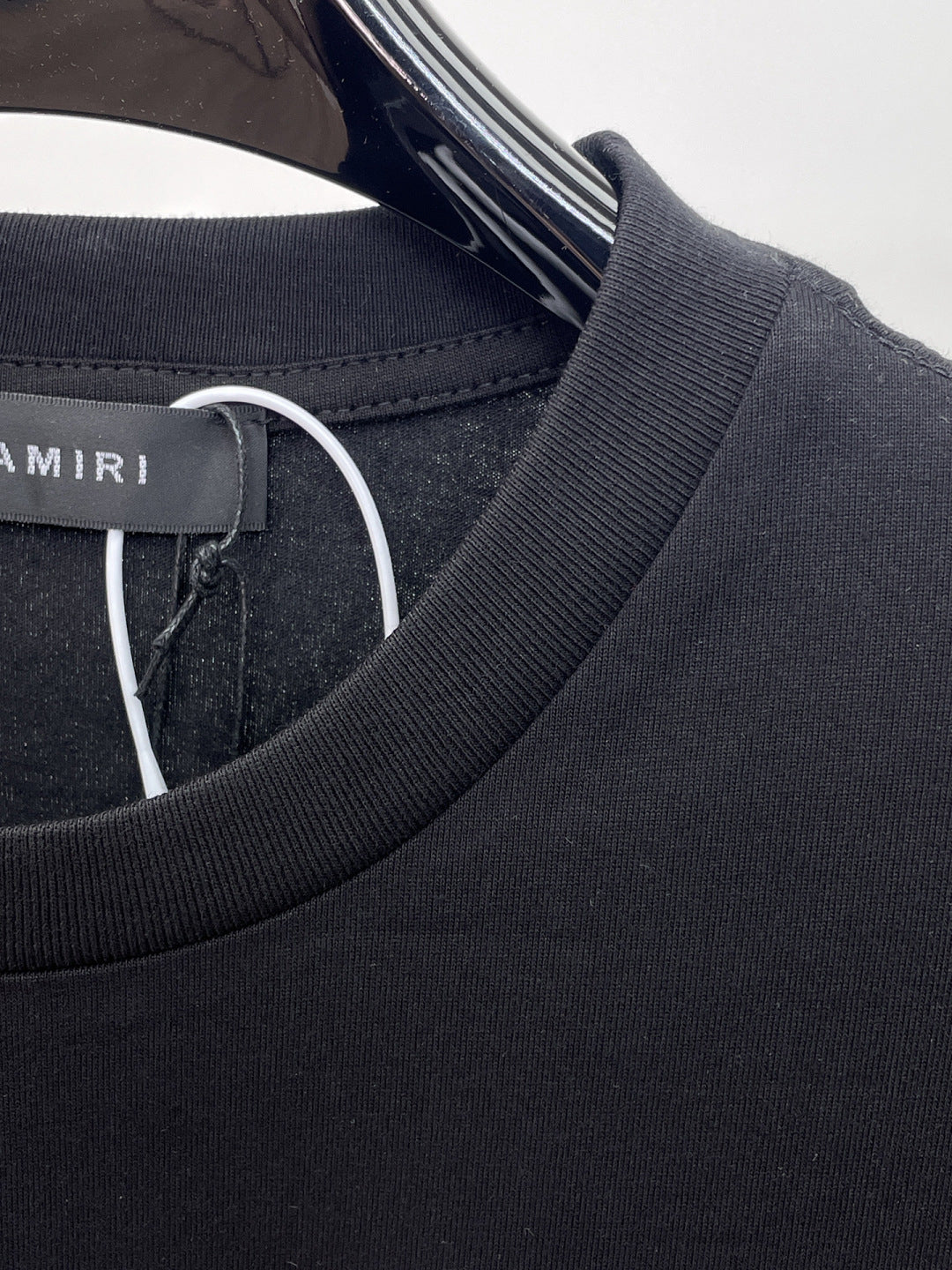 AMIRI Serif Core Logo Graphic Short‑Sleeve Tee