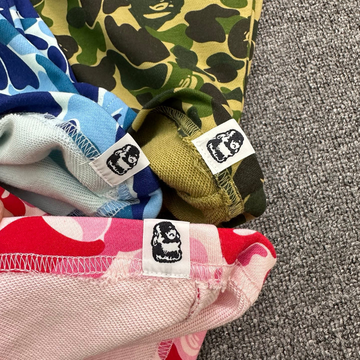 BAPE ABC Camo Shorts