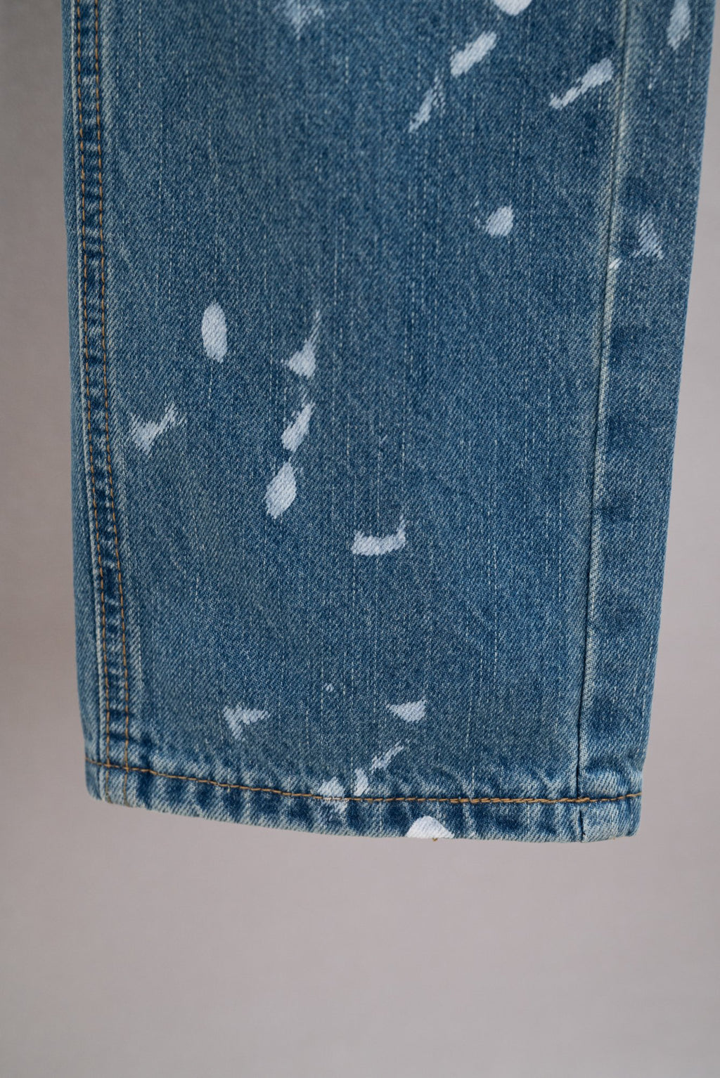 Ralph Lauren Men's Paint‑Splatter Straight‑Leg Denim Jeans