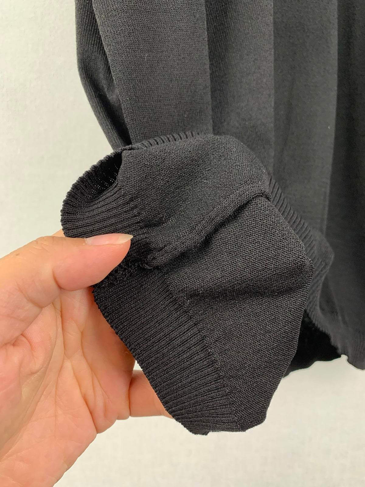 Acne Studios Script Logo Short‑Sleeve Knit T‑Shirt