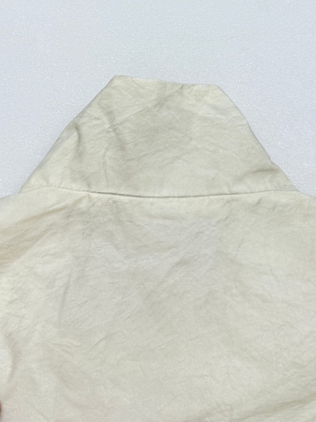 Acne Studios Off‑White Full‑Zip Stand‑Collar Track Jacket