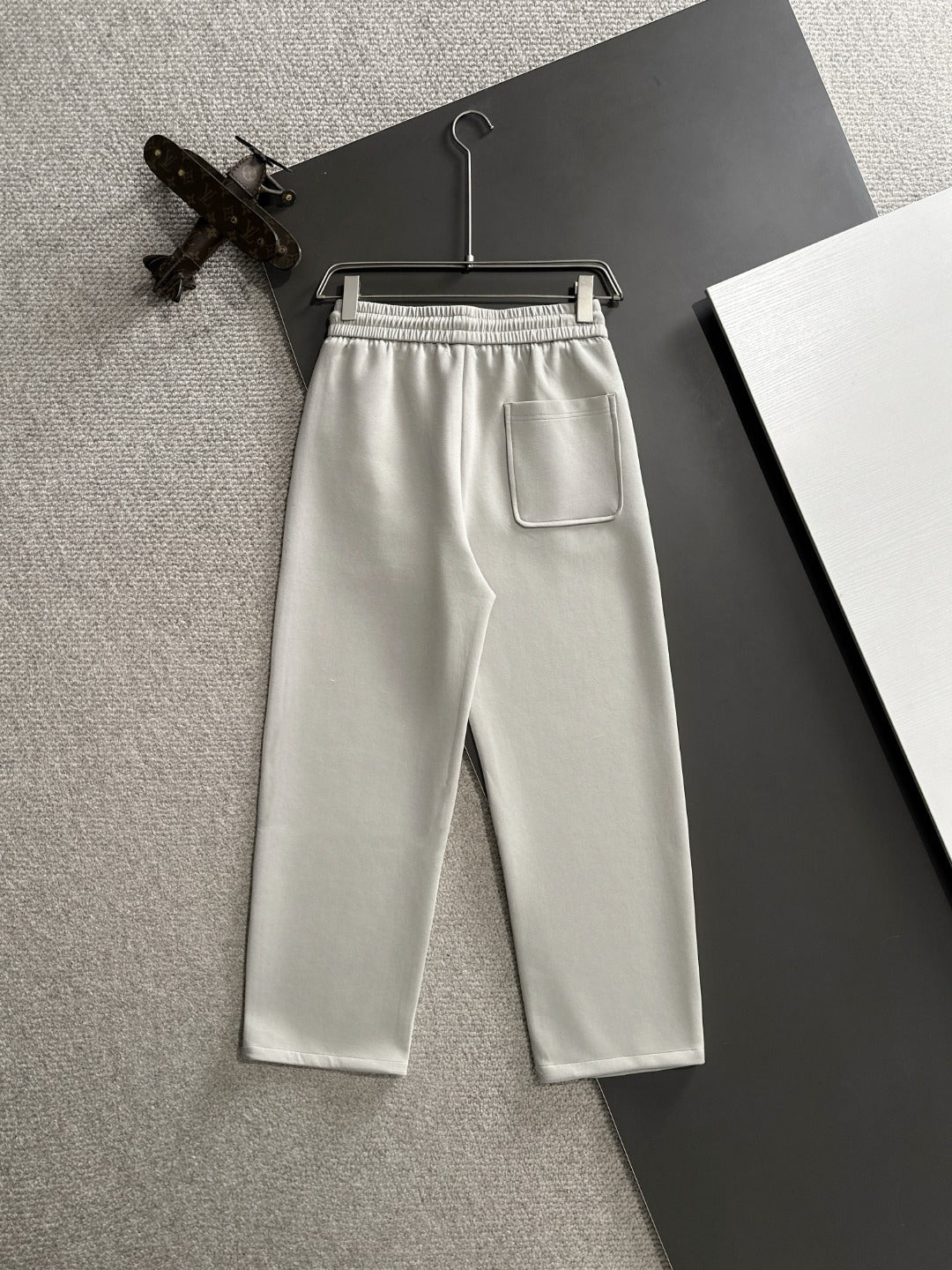 Acne Studios Drawstring Waist Straight‑Leg Sweatpants
