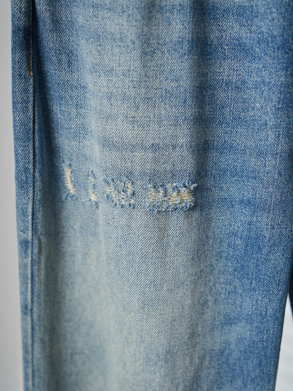 Acne Studios Distressed Wide‑Leg Denim Jeans