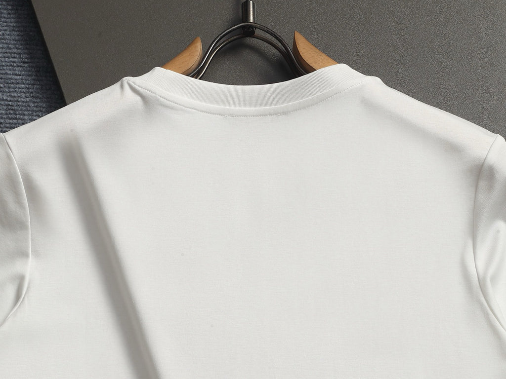Ralph Lauren Men's Crew‑Neck Short‑Sleeve T‑Shirt With Black Pony Logo