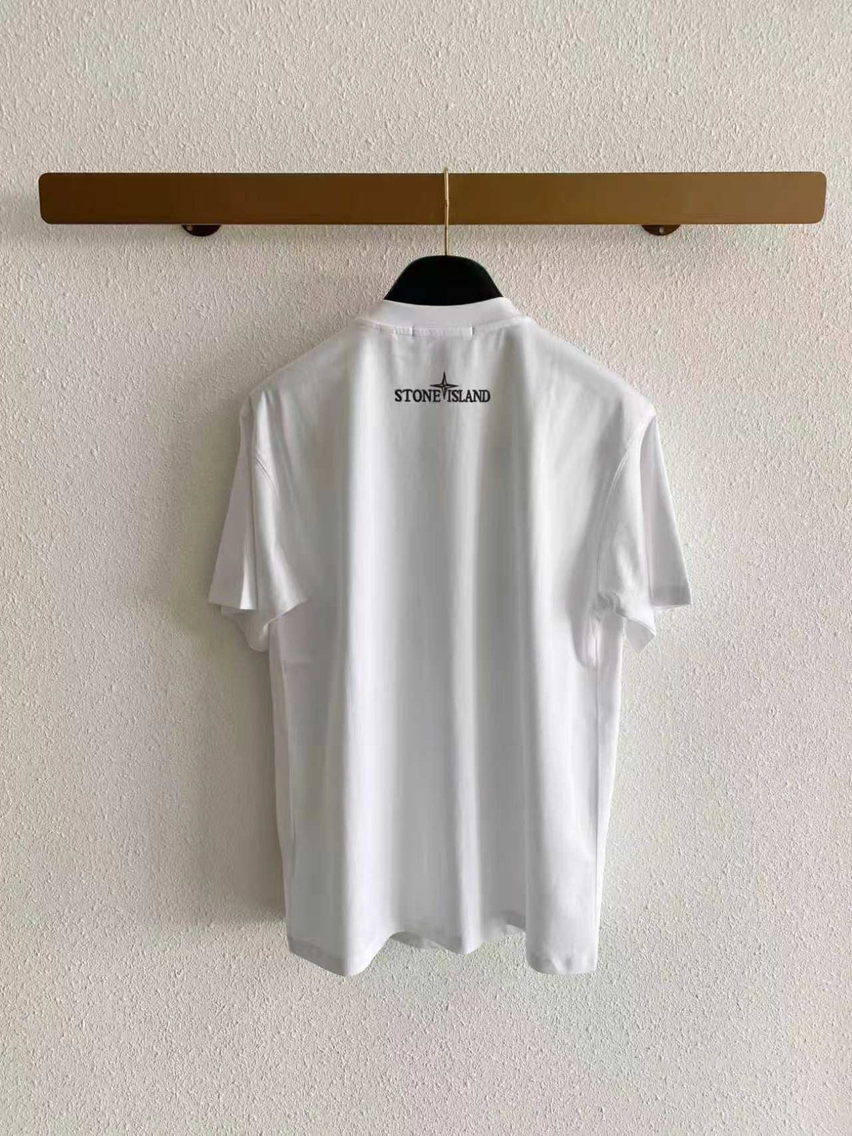 Stone Island Oversized Compass Rose Badge Print T-Shirt