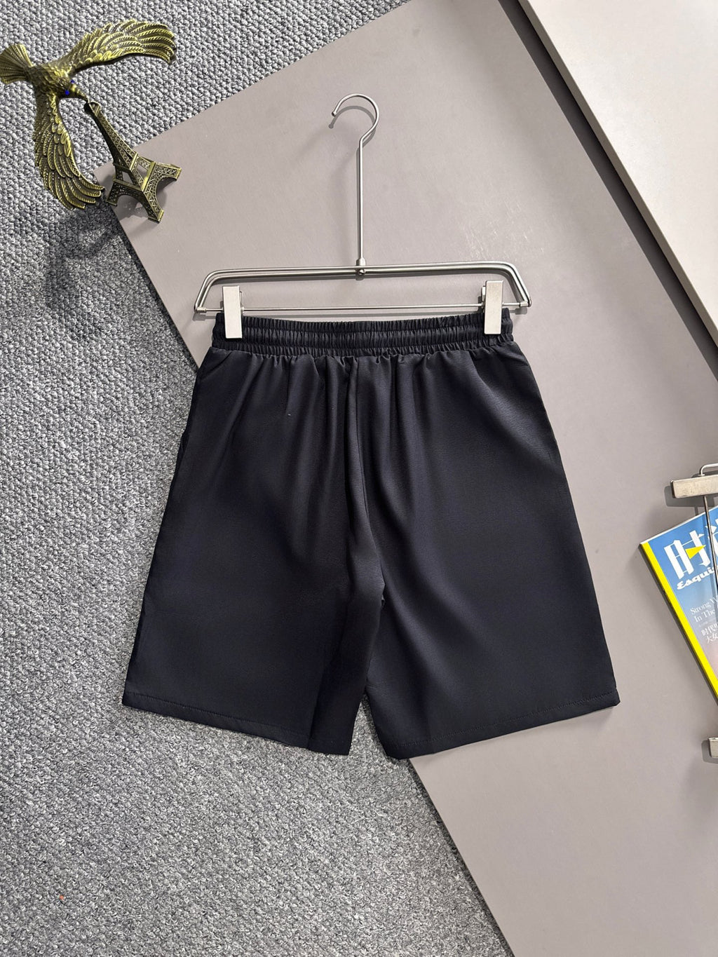 AMIRI Arts District Arch Logo Camp Collar Shirt and Shorts Set
