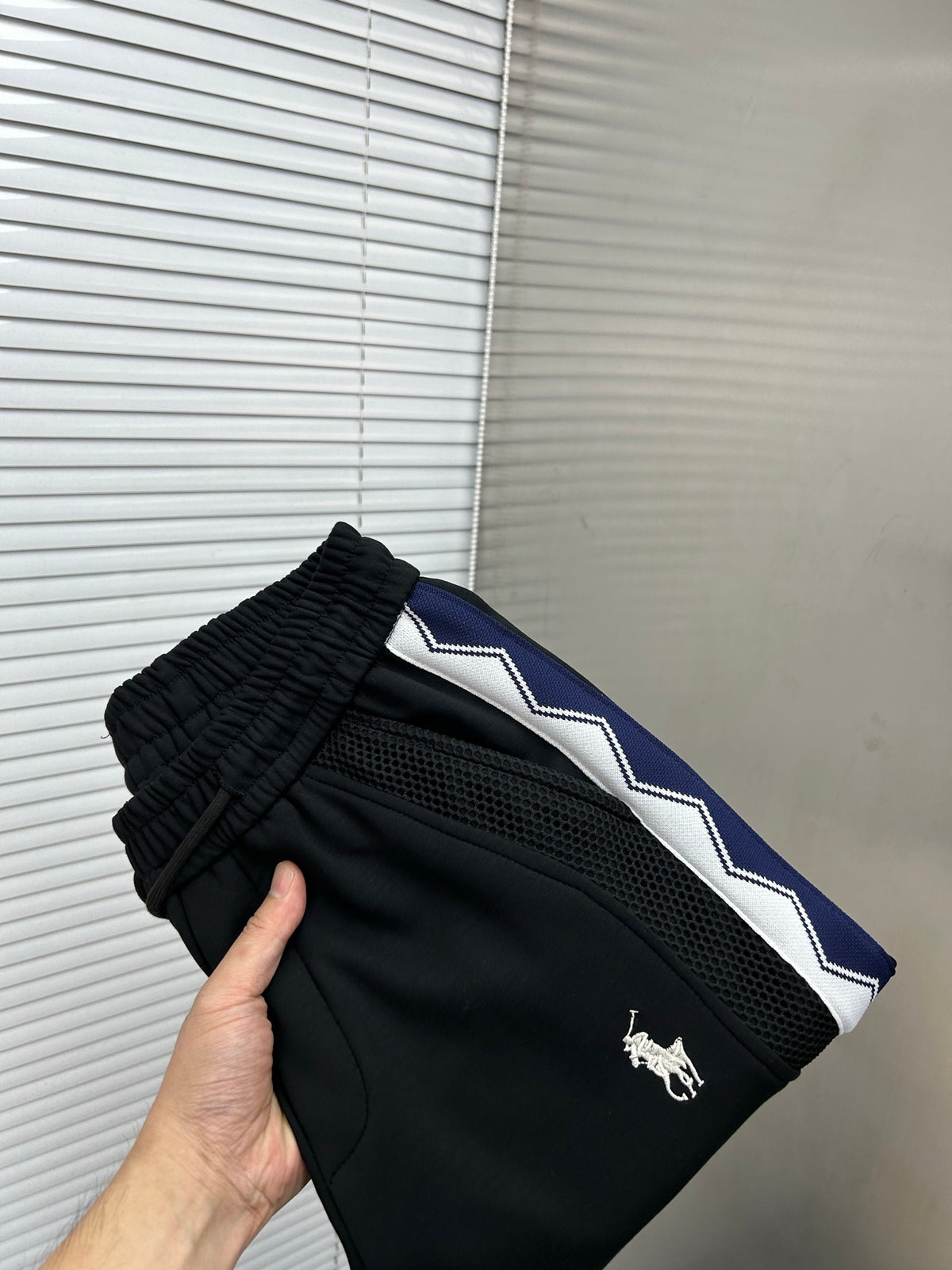 Ralph Lauren Men's Side‑Stripe Drawstring Jogger Pants