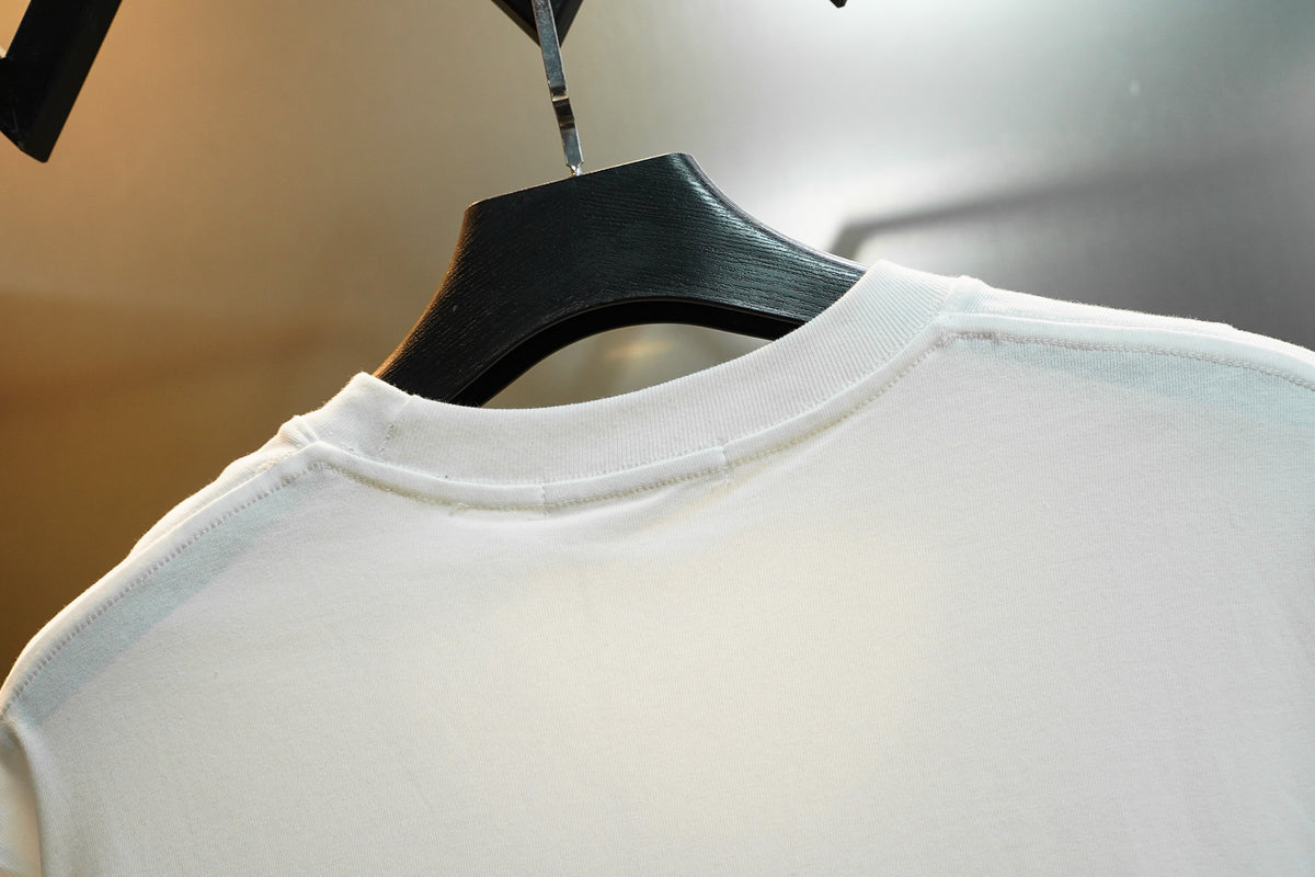 Acne Studios Small Bow Graphic Crew‑Neck Short‑Sleeve T‑Shirt