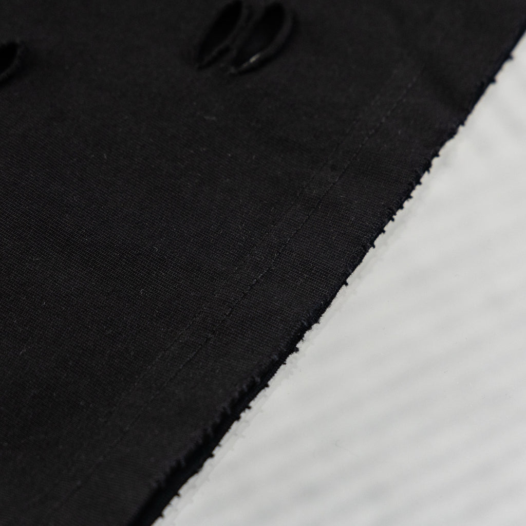 Acne Studios Circular Logo Distressed Crew‑Neck Short‑Sleeve T‑Shirt