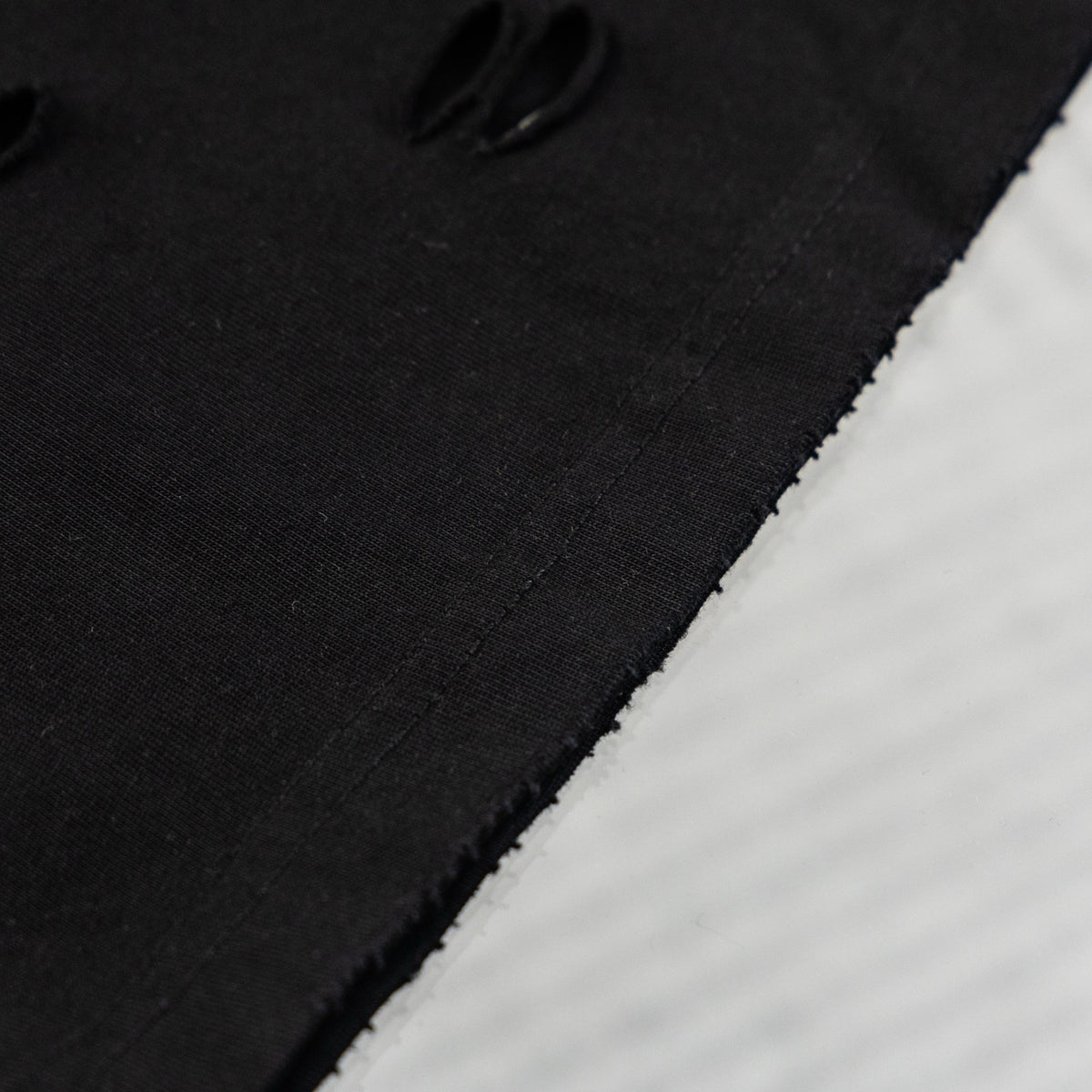 Acne Studios Circular Logo Distressed Crew‑Neck Short‑Sleeve T‑Shirt