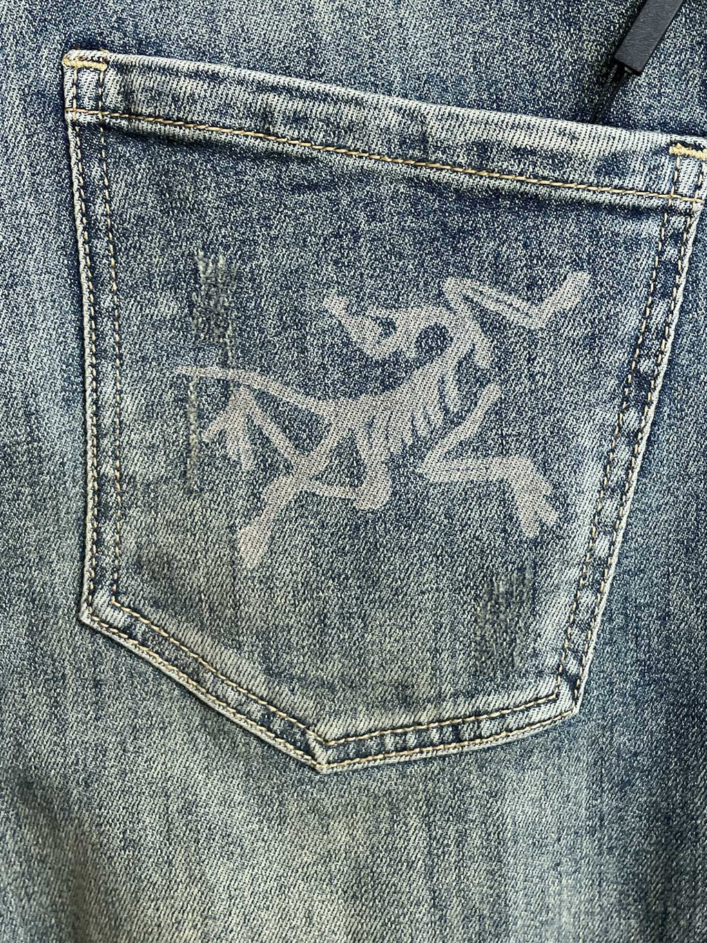 Arc'teryx Washed Straight‑Leg Denim Jeans