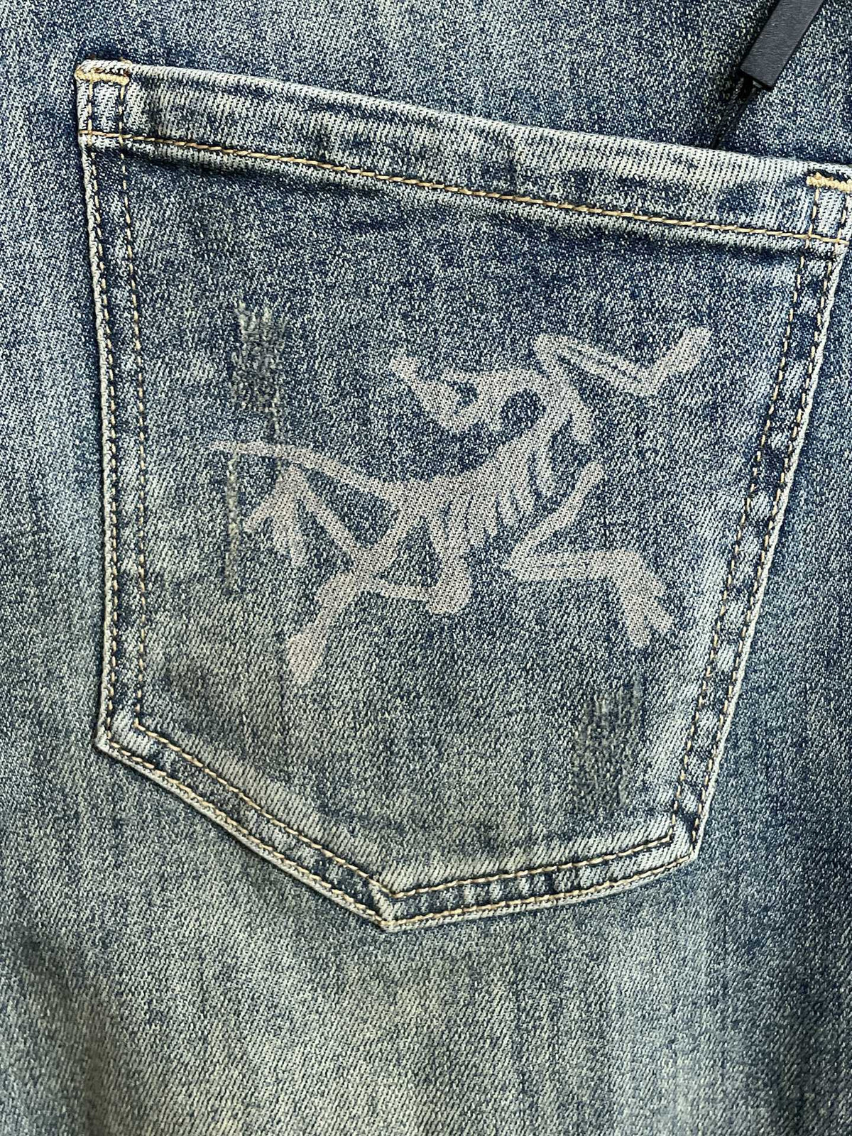 Arc'teryx Washed Straight‑Leg Denim Jeans