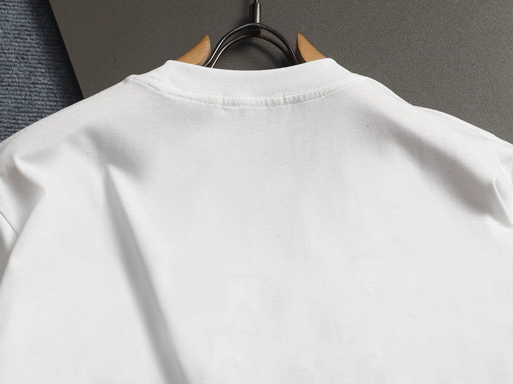 AMIRI Studded Heart Graphic Crew Neck Short‑Sleeve T‑Shirt