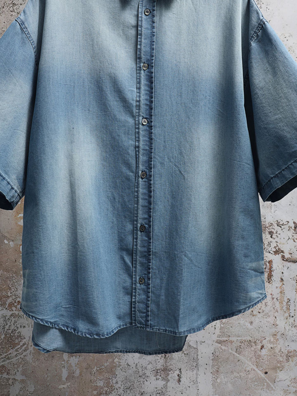 Acne Studios Short‑Sleeve Denim Shirt
