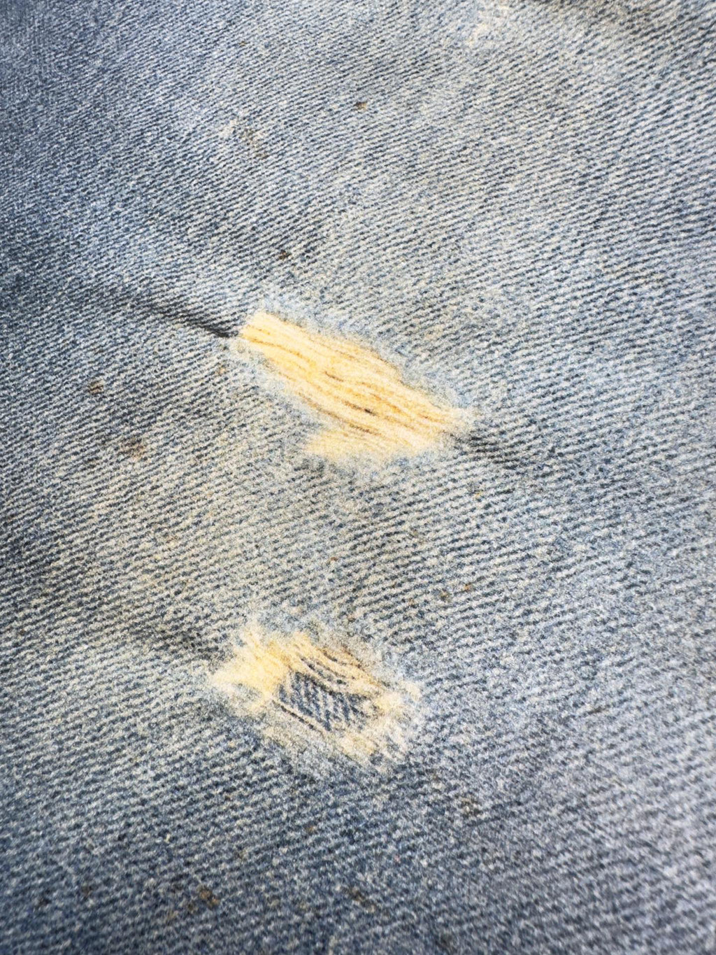 Acne Studios Distressed Knee‑Length Denim Shorts