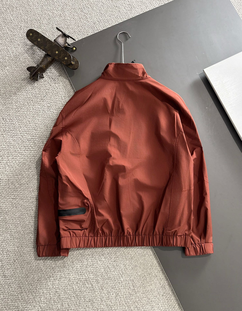 Arc'teryx Multi-Logo Stand Collar Windbreaker Jacket