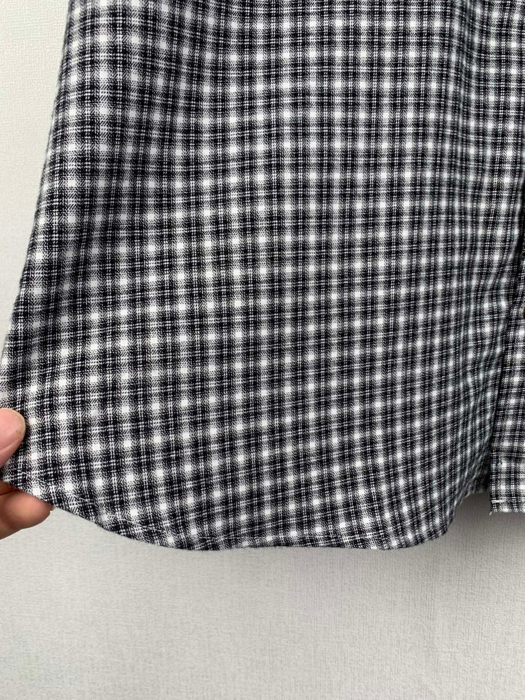 Acne Studios Oversized Long‑Sleeve Check Button‑Up Shirt