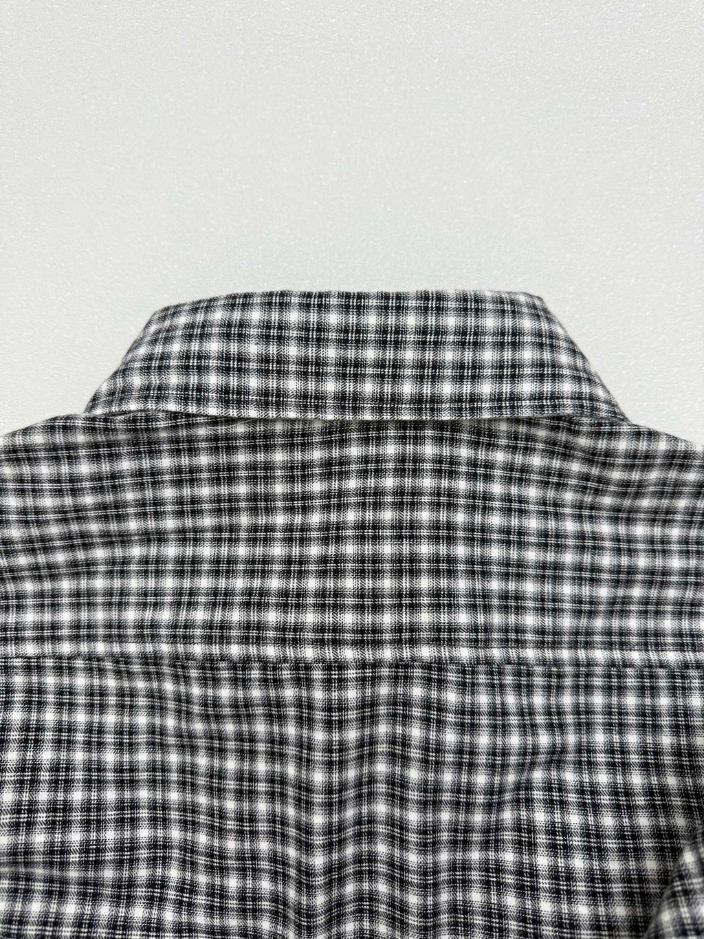 Acne Studios Oversized Long‑Sleeve Check Button‑Down Shirt