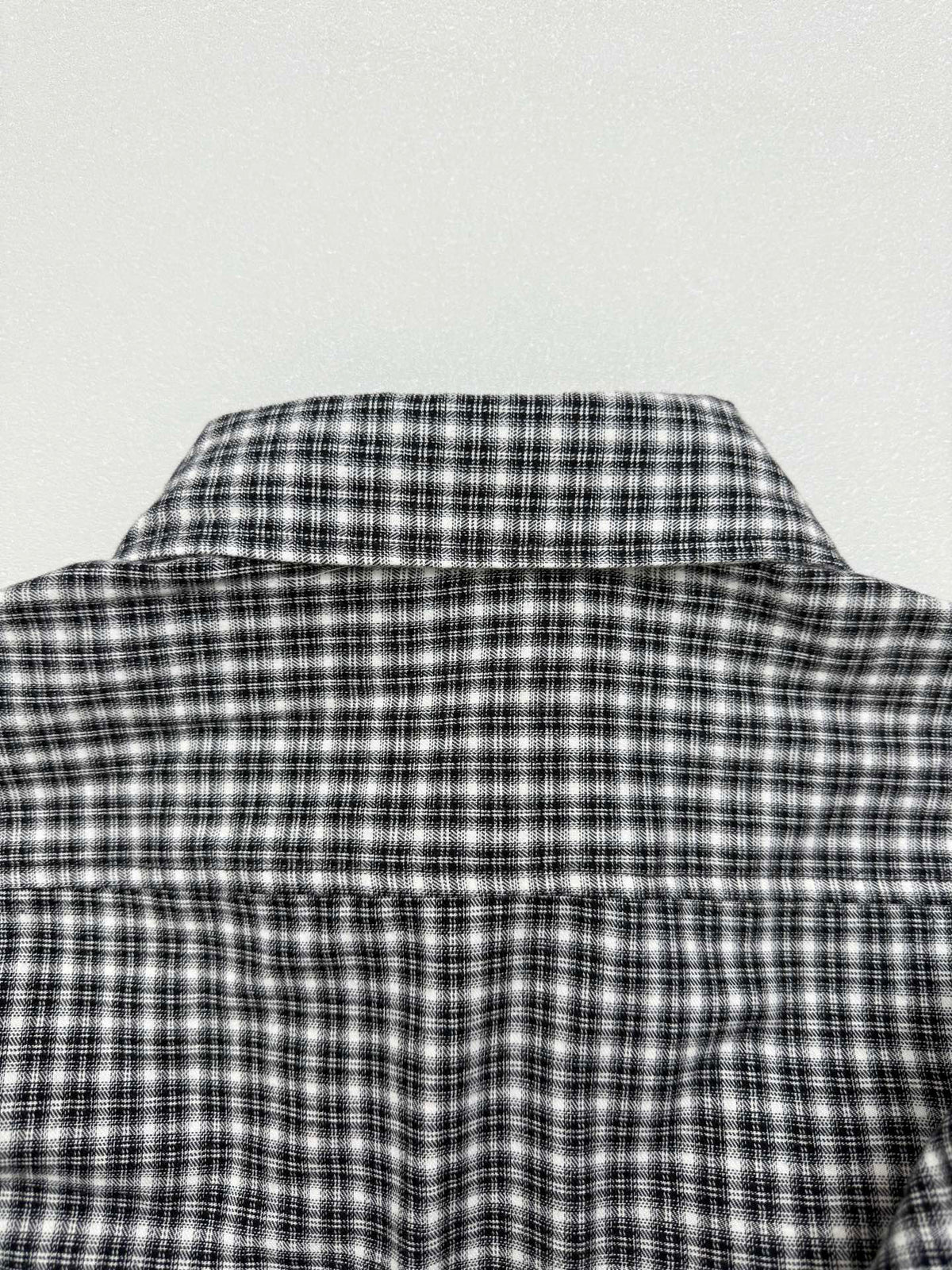 Acne Studios Oversized Long‑Sleeve Check Button‑Down Shirt