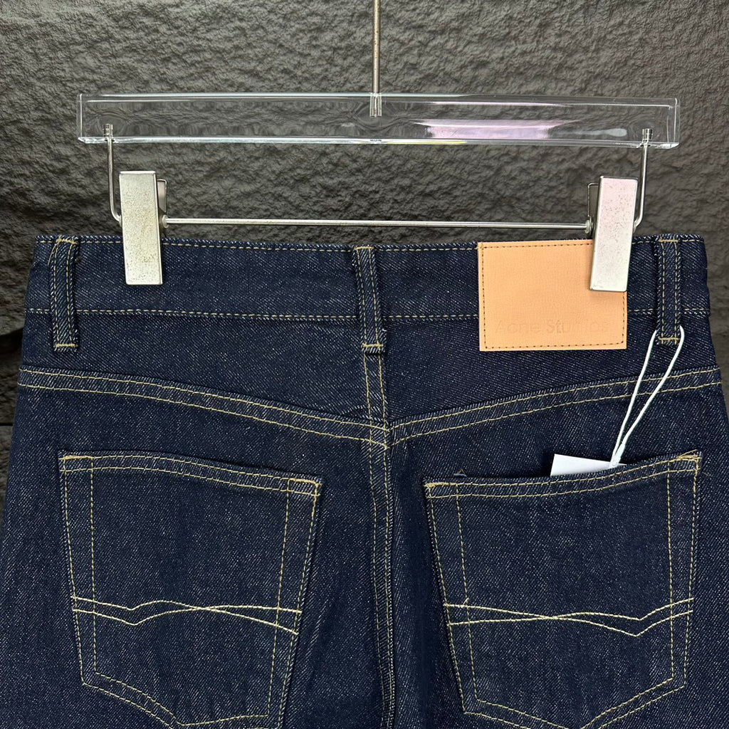 Acne Studios Raw‑Wash Flare‑Leg Jeans