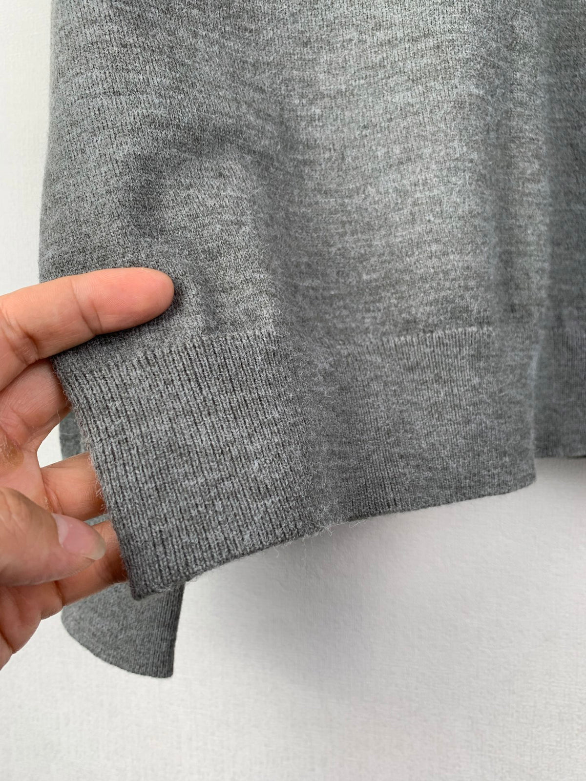 Acne Studios Long‑Sleeve Knit Polo Sweater