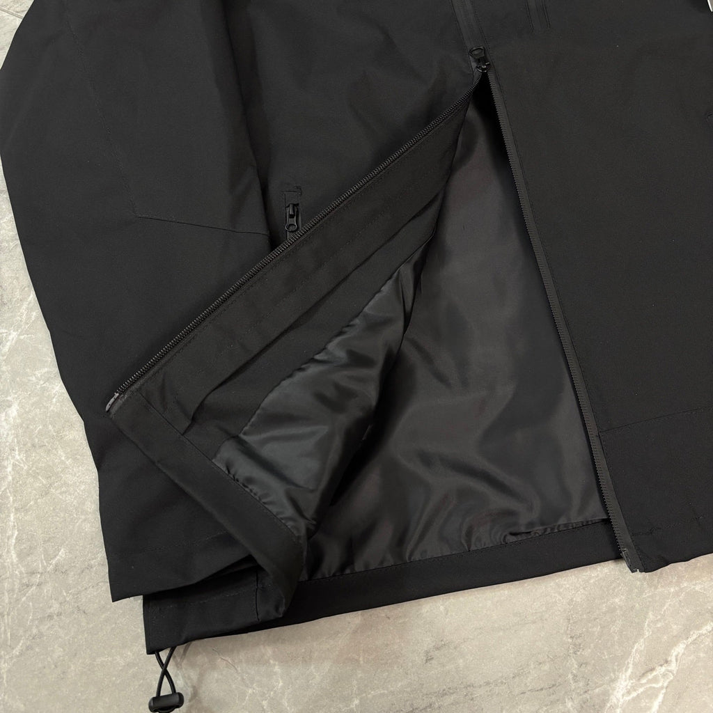 Stone Island Micro Twill Hooded Technical Shell Jacket with Compass Badge