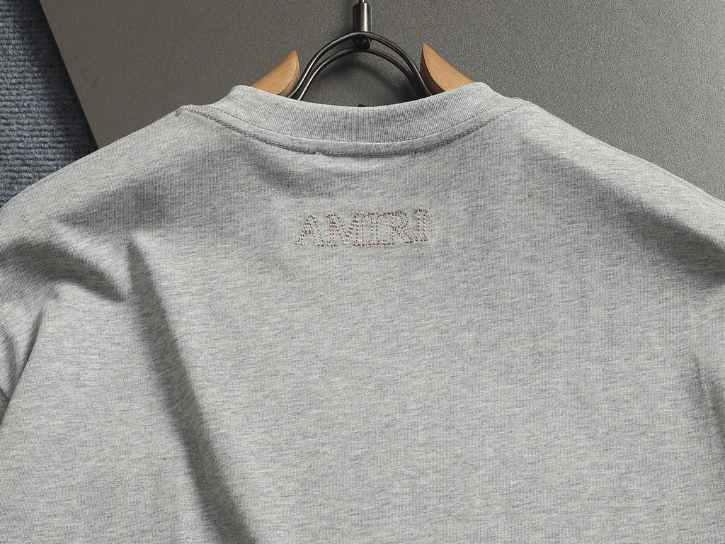 Amiri Crew‑Neck Pocket Short‑Sleeve T‑Shirt