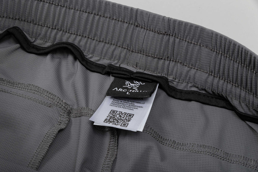 Arc'teryx Side Letter Logo Zipper Pocket Drawstring Outdoor Shorts