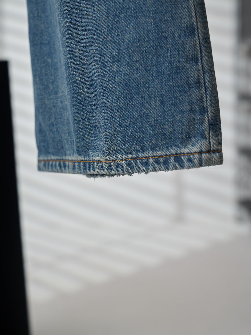 Acne Studios Distressed Wide‑Leg Denim Jeans