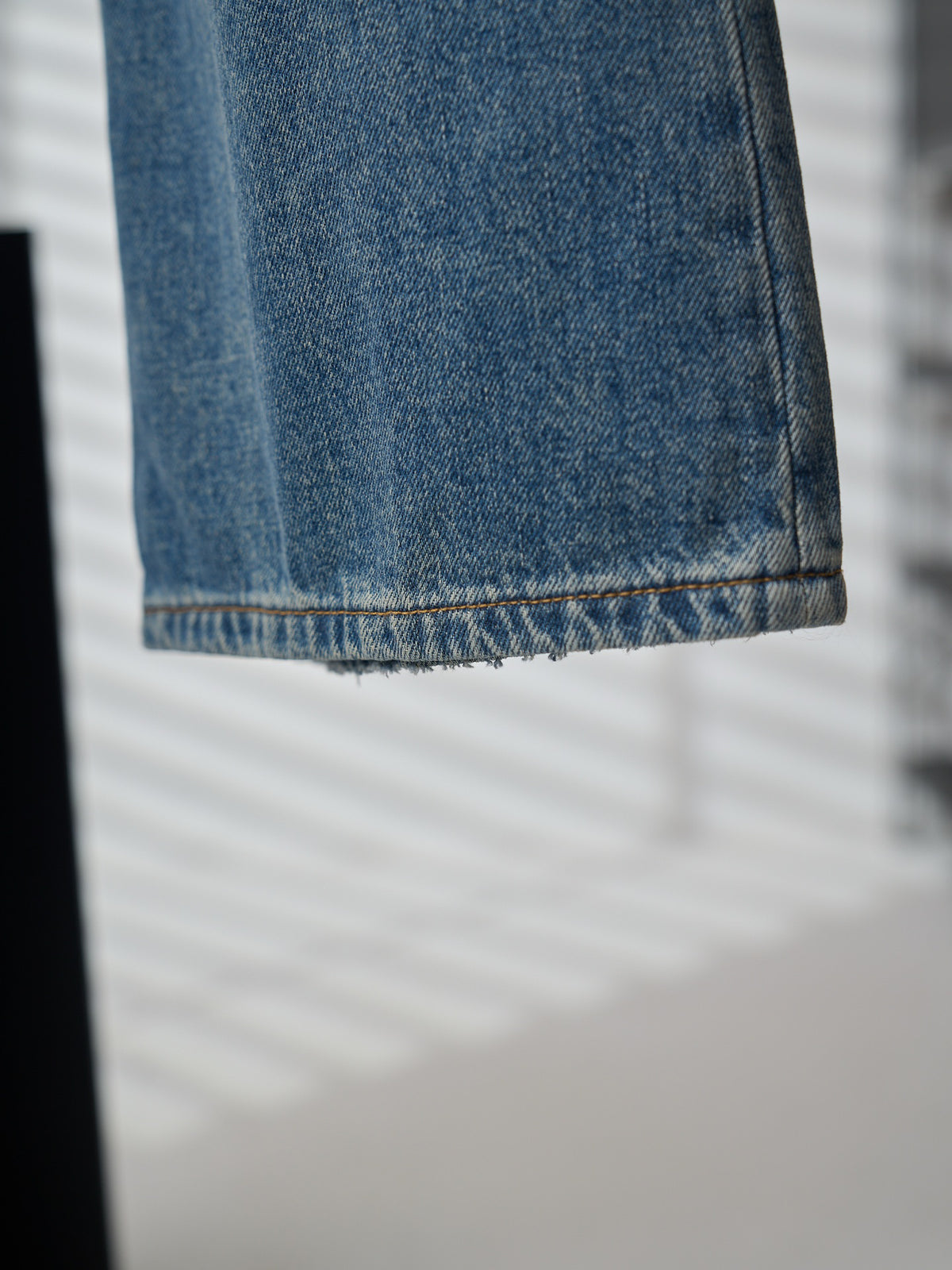 Acne Studios Distressed Wide‑Leg Denim Jeans