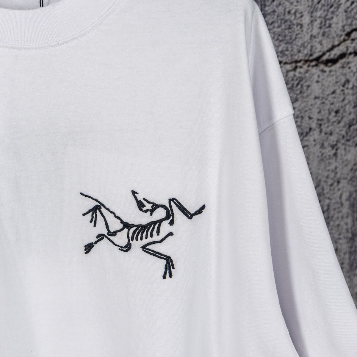 Arc'teryx Arc'Multi Bird Logo Short‑Sleeve T‑Shirt（White Light）