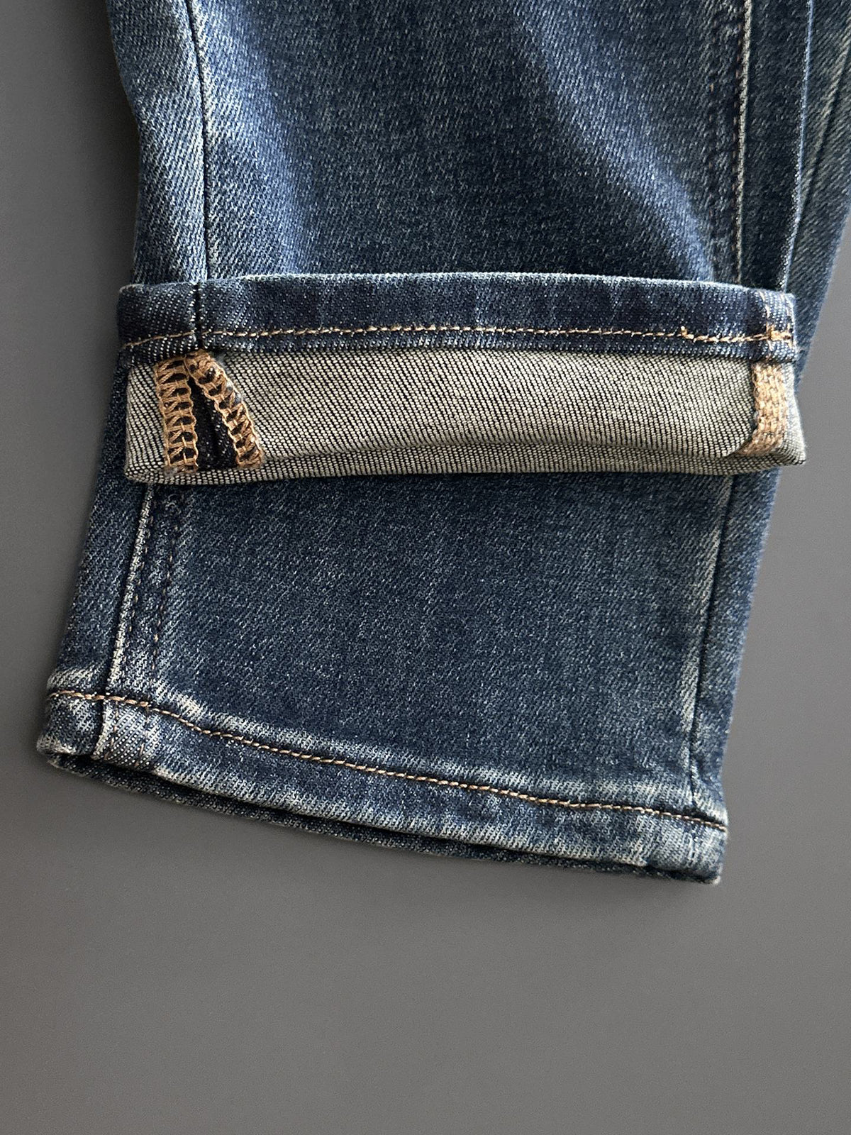 Ralph Lauren Men's Dark Wash Straight‑Leg Denim Jeans