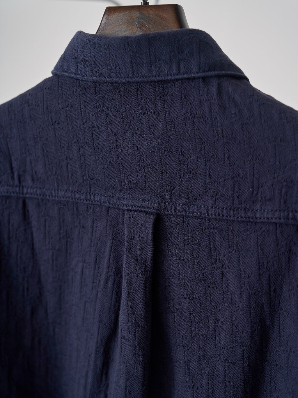 Polo Ralph Lauren Men's Navy Textured Long‑Sleeve Button‑Up Shirt
