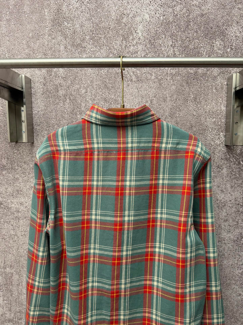 Ralph Lauren Men's Plaid Flannel Long‑Sleeve Button‑Down Shirt