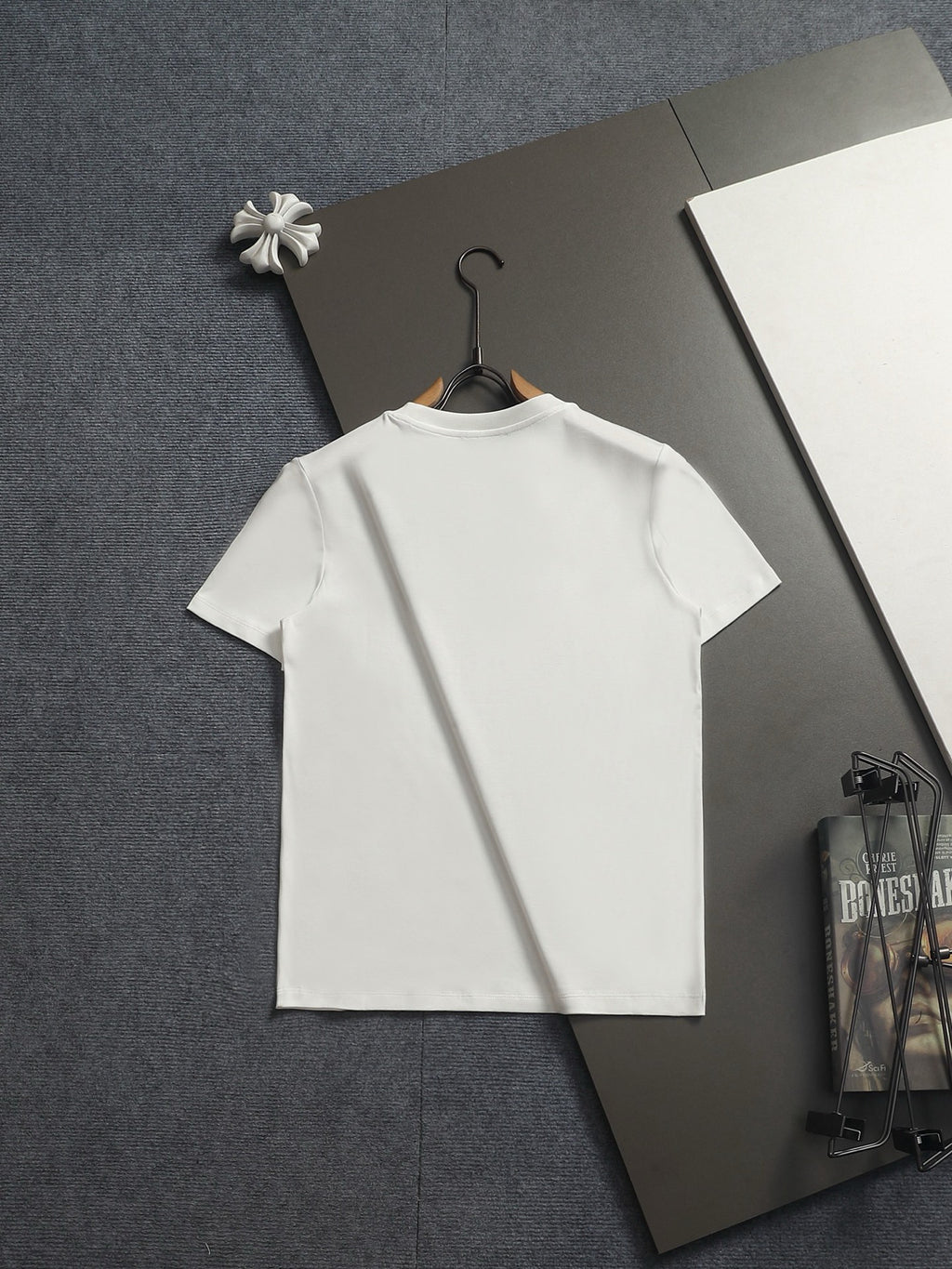 Ralph Lauren Men's Crew‑Neck Short‑Sleeve T‑Shirt With Black Pony Logo