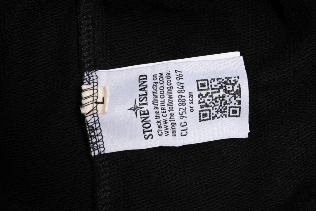 Stone Island Heavyweight Cotton Fleece Full-Zip Hoodie with Compass Badge
