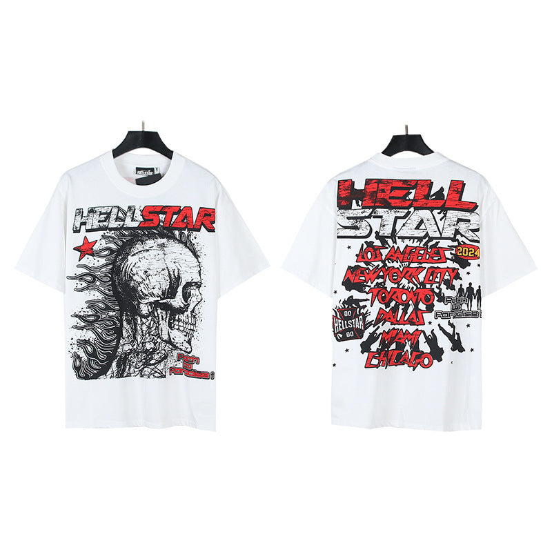 Hellstar Oversized Cotton Streetwear Tee – Unisex