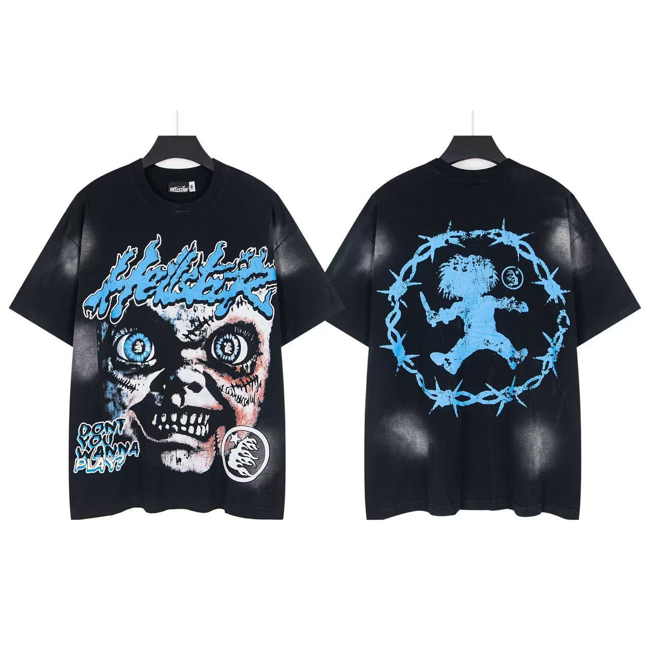Hellstar Washed Oversized Short Sleeve Tee
