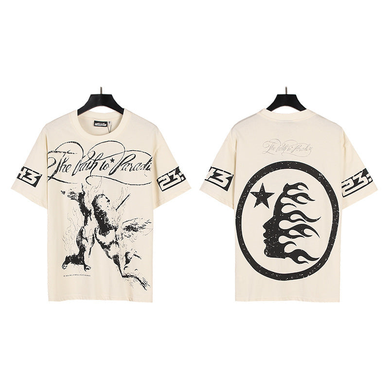 Hellstar Oversized Cotton Streetwear Tee – Unisex
