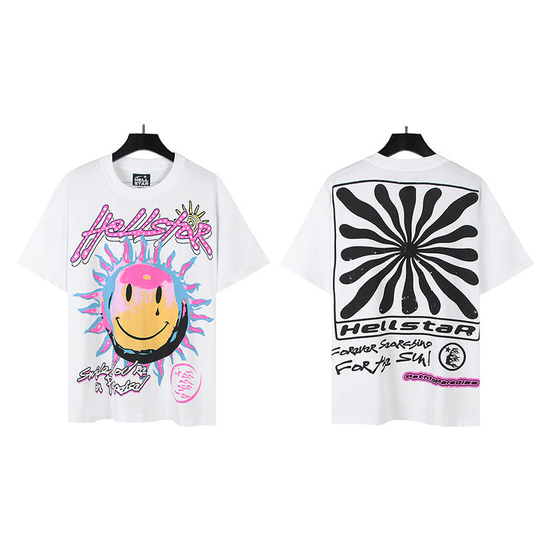 Hellstar Oversized Cotton Streetwear Tee – Unisex