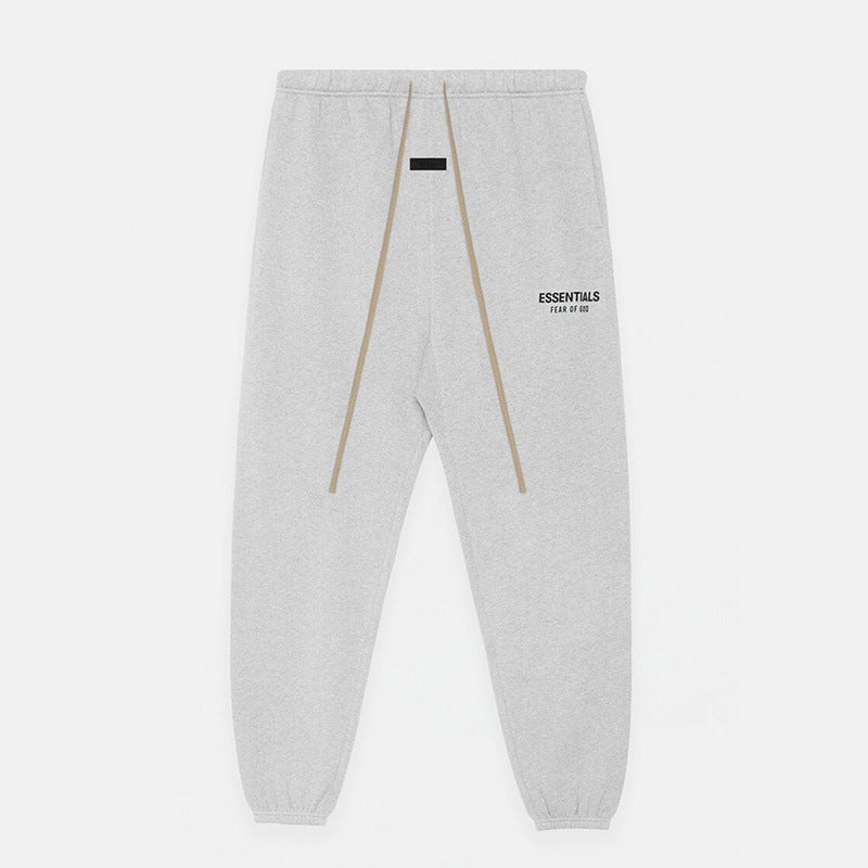 FOG Essentials 380GSM Heavyweight Fleece Sweatpants – 2024FW / 2025SS American Streetwear