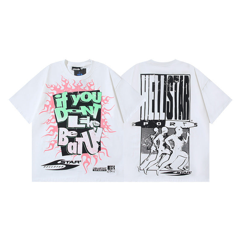 Hellstar Washed Graphic Oversized Tee – Unisex