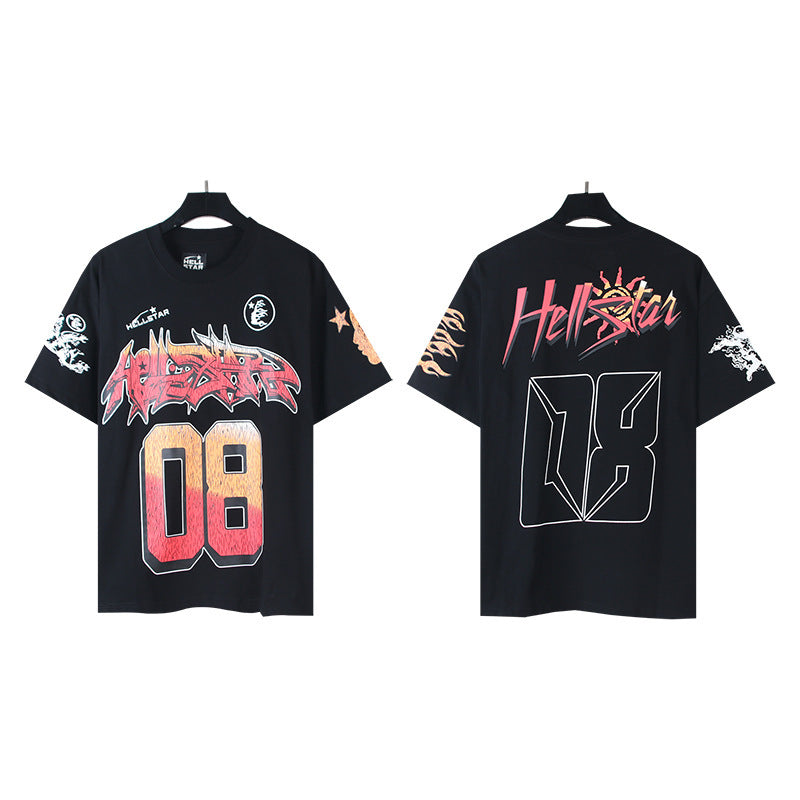 Hellstar Oversized Cotton Streetwear Tee – Unisex