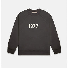 FOG Essentials 1977 Flocked Long Sleeve T-Shirt – 2022SS Men's Streetwear
