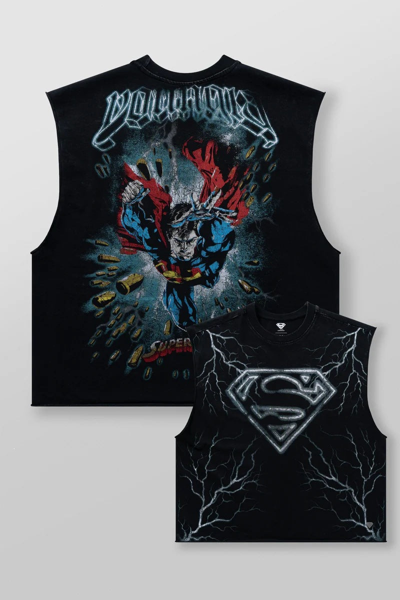 YOUNGLA Game King Graphic Tank Top – Men's Streetwear Workout Vest (Unisex)