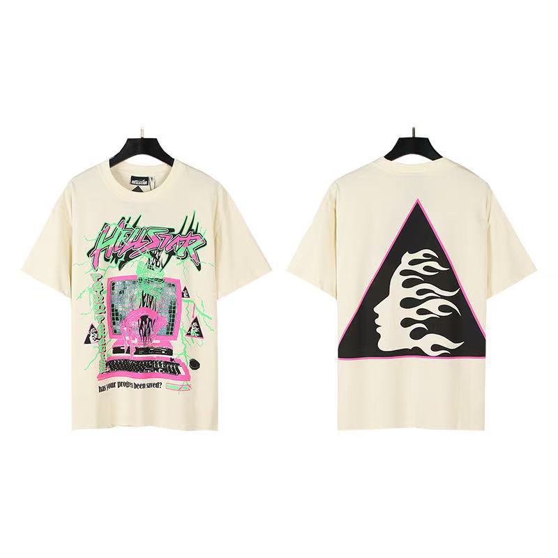 HELL Vintage Washed Graphic Tee – Oversized Unisex Short Sleeve T-Shirt