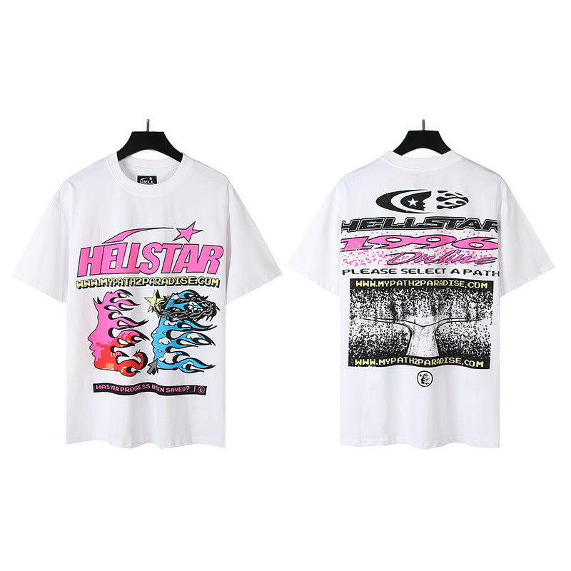 Hellstar Oversized Cotton Streetwear Tee – Unisex