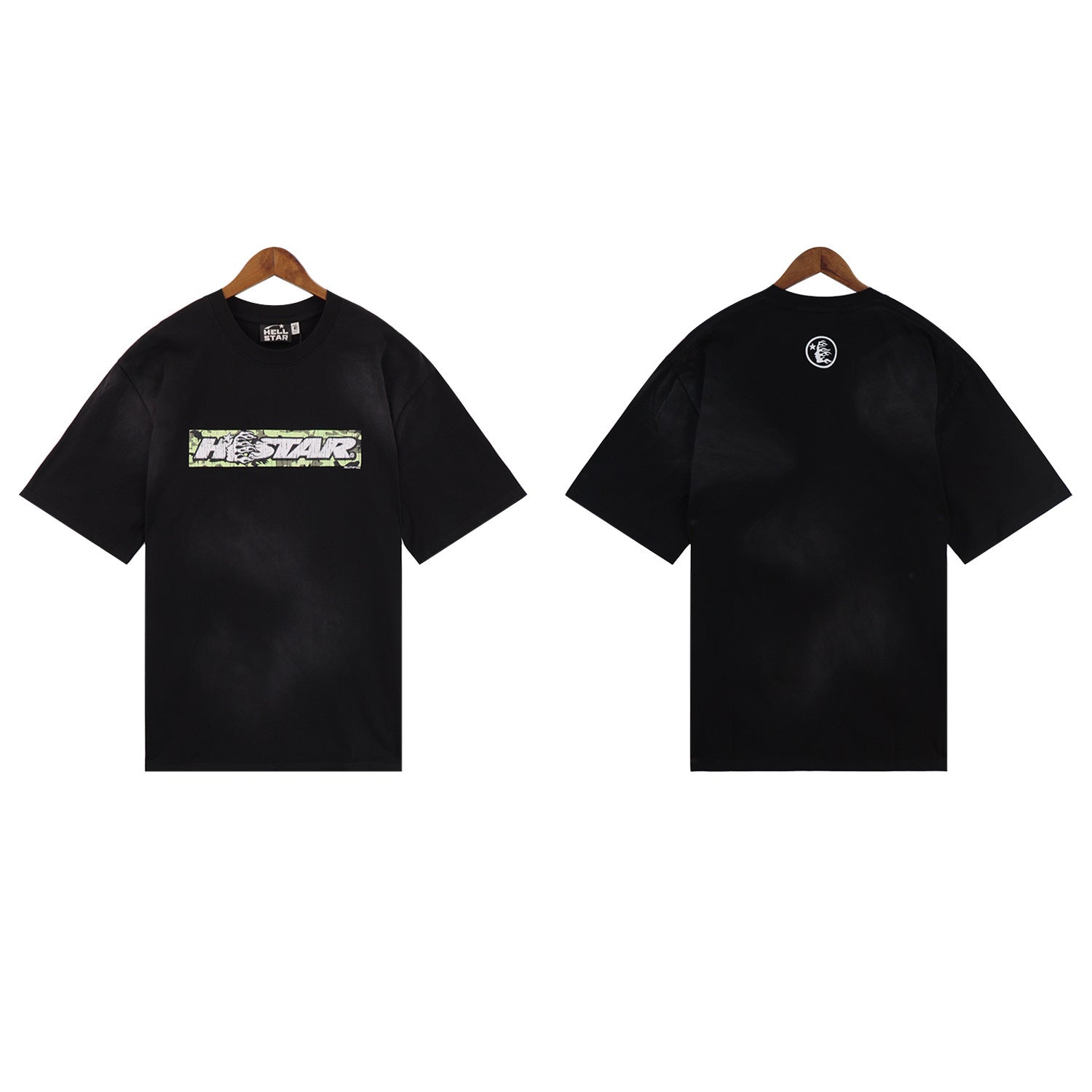 Hellstar Washed Graphic Oversized T-Shirt – Unisex Streetwear