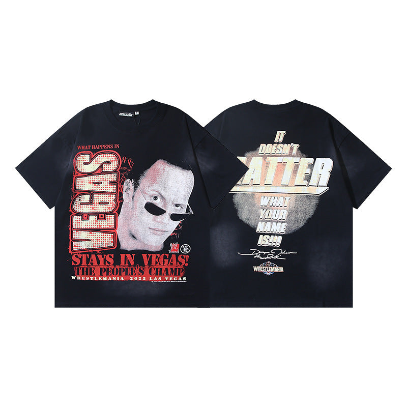Hellstar Washed Graphic Oversized Tee – Unisex