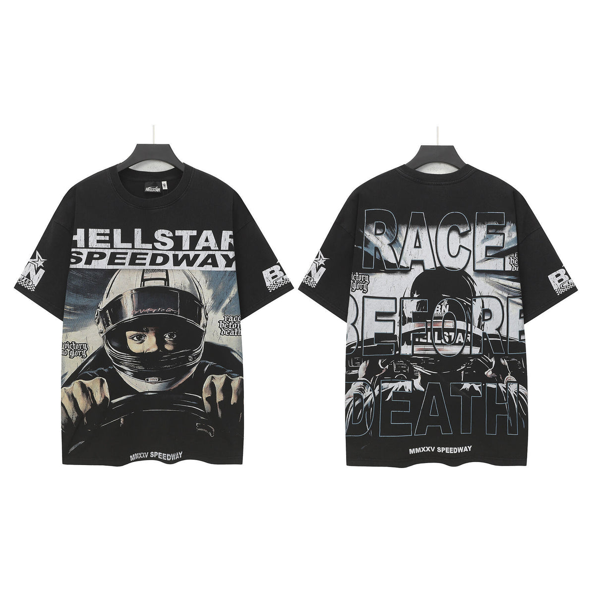 Hellstar Washed Oversized Short Sleeve Tee